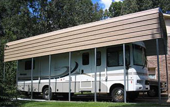 Here is a tall RV cover to suit your needs nicely at home.