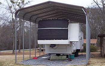 Cover your RV, motorhome or recreational vehicle against wind, sun, snow, or weather damage.
