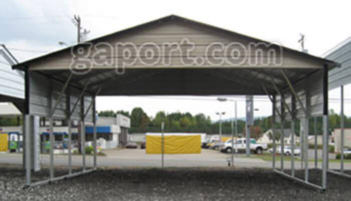 Steel Carports - Sample CC